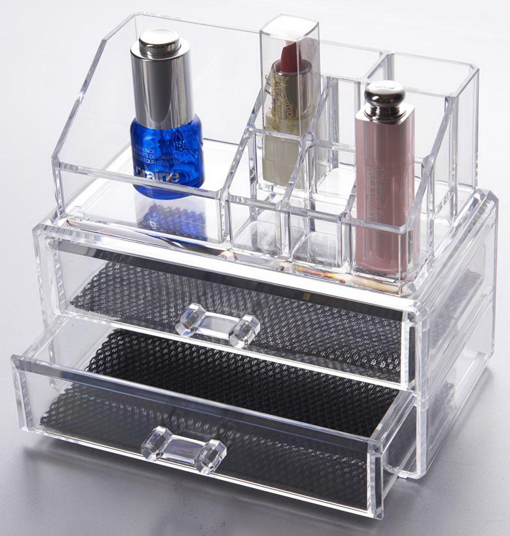 B-010 กล่องวางเครื่องสำอาง + 2 ลิ้นชัก B-010 กล่องวางเครื่องสำอาง + 2 ลิ้นชัก