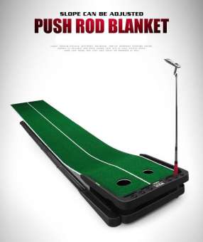 11GOLF พรมฝึกซ้อมพัตต์ PGM TL010 ปรับได้ 360 องศา เพราะบนกรีนจริงไม่ได้เรียบ 11GOLF จึงออกแบบพรมซ้อมพัตต์ที่สามารถปรับให้เป็นกรีนฝึกซ้อมได้ทุกไลน์การพัตต์กอล์ฟ สามารถคำนวณน้ำหนักการพัตต์ และเล็งไลน์ได้ถูกต้อง มีช่องเสียบไม้กอล์ฟ และรางสำหรับลูกไหลกลับ 11GOLF พรมฝึกซ้อมพัตต์ PGM TL010 ปรับได้ 360 องศา เพราะบนกรีนจริงไม่ได้เรียบ 11GOLF จึงออกแบบพรมซ้อมพัตต์ที่สามารถปรับให้เป็นกรีนฝึกซ้อมได้ทุกไลน์การพัตต์กอล์ฟ สามารถคำนวณน้ำหนักการพัตต์ และเล็งไลน์ได้ถูกต้อง มีช่องเสียบไม้กอล์ฟ และรางสำหรับลูกไหลกลับ