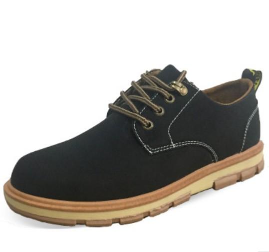 ZASHION รองเท้าผ้าใบ รองเท้าแฟชั่นผู้ชาย ใส่ทำงาน Premium Leather Men Suede Shoes