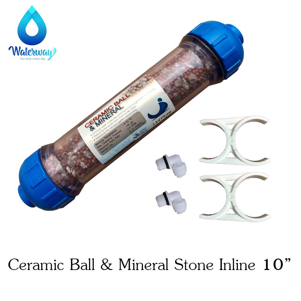 Uni-Pure ไส้กรองน้ำแร่ Mineral Inline ขนาด 10 นิ้ว ครบชุด