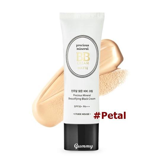 Etude House Precious Mineral BB Cream Matte SPF50 PA+++ มี 5 สีให้เลือก
