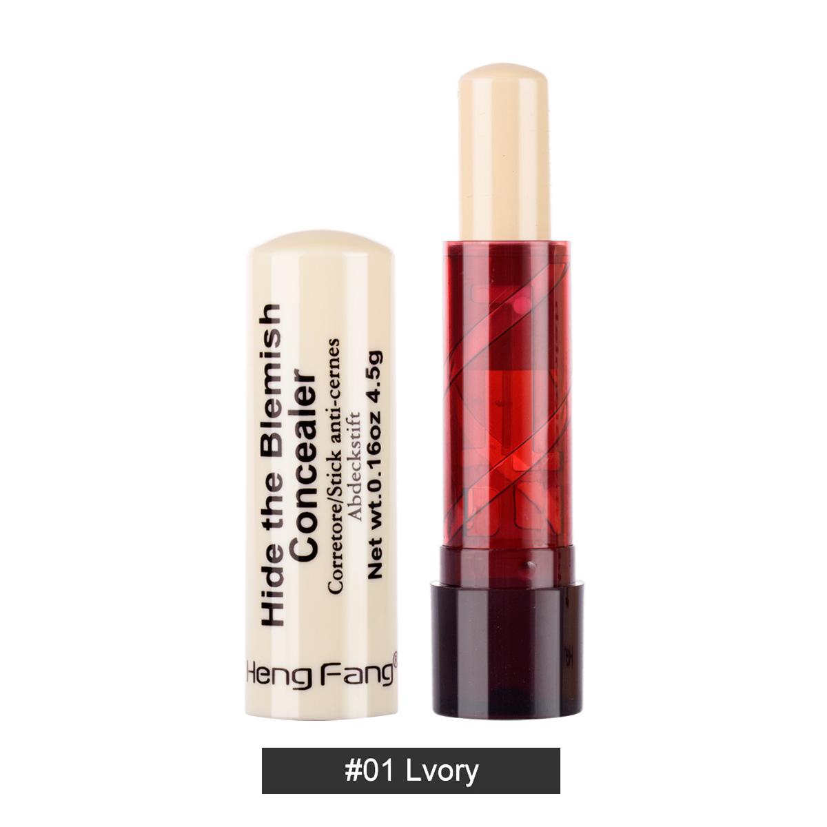 HENGFANG H8457 ไม่มีร่องรอย หน้าสามมิติ เติมความสว่าง ซ่อมแซมความจุสูง คอนซีลเลอร์ ปากกา ปกปิดฝาแผลเป็น ฝ้า กระ รอยสิว รอยดำค ล้ำ จุดต่างดำ 1PC Makeup Natrual Cream Face Lips Concealer Highlight Contour Pen Stick permanent makeup tools-CokkiCosmetic