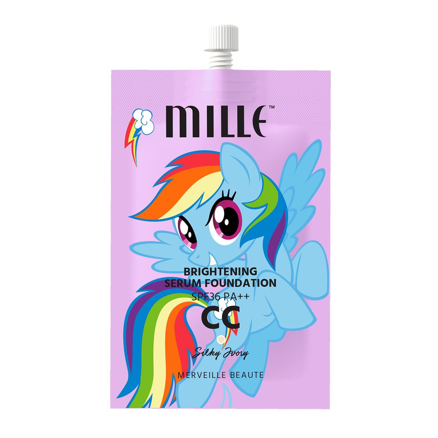 Mille My Little Pony Brightening Serum Foundation CC Cream SPF36 PA++ 7g.