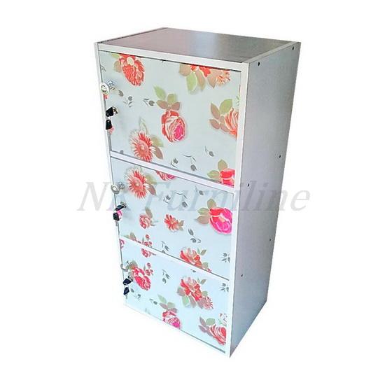 NK Furniline ตู้ล็อคเกอร์ ตู้เอนกประสงค์3ชั้น รุ่น Box1-3D2tone(43x30x87cm.)-ประกอบส่งเป็นตัว NK Furniline ตู้ล็อคเกอร์ ตู้เอนกประสงค์3ชั้น รุ่น Box1-3D2tone(43x30x87cm.)-ประกอบส่งเป็นตัว