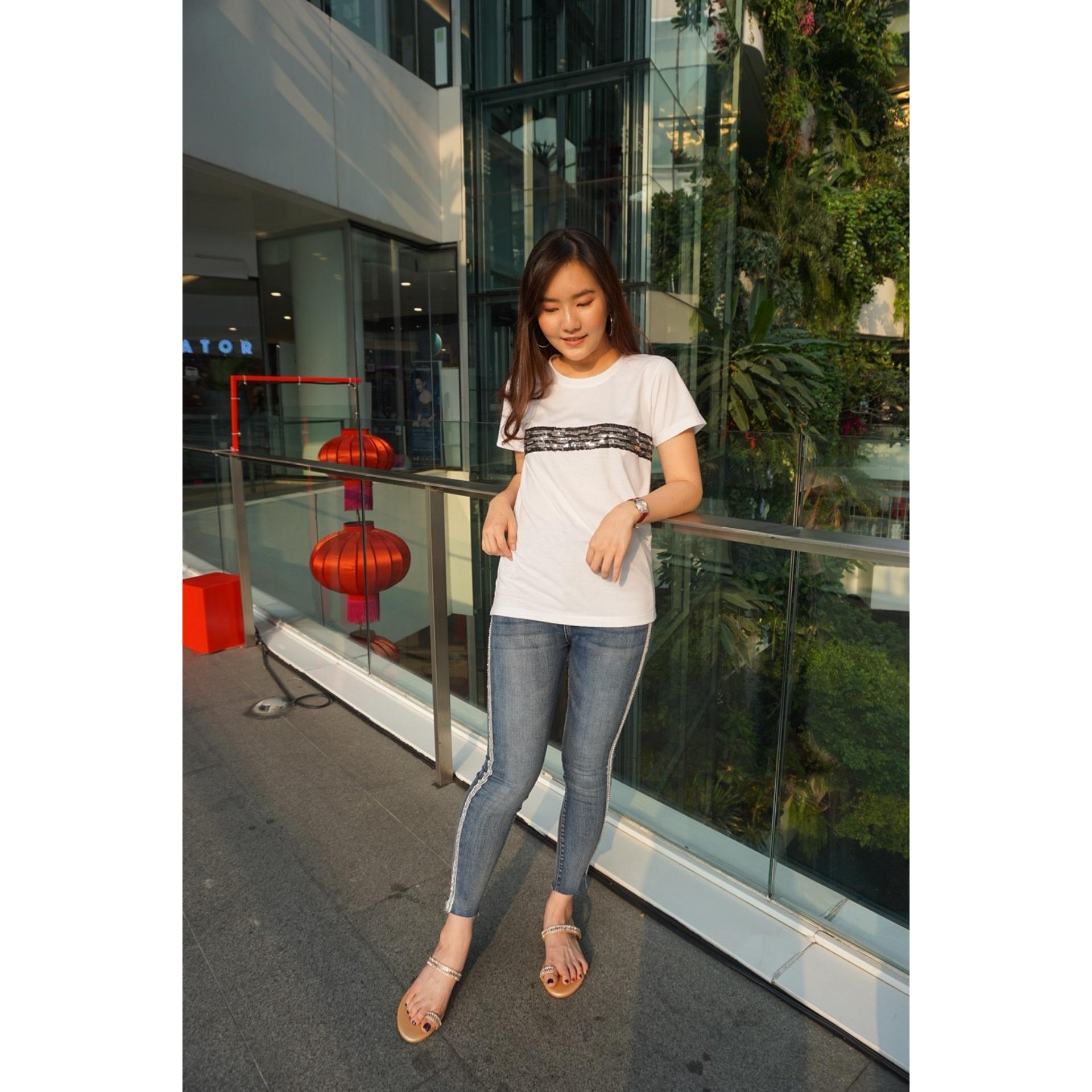 Twint - Glittering oreo T-shirt(white) Twint - Glittering oreo T-shirt(white)