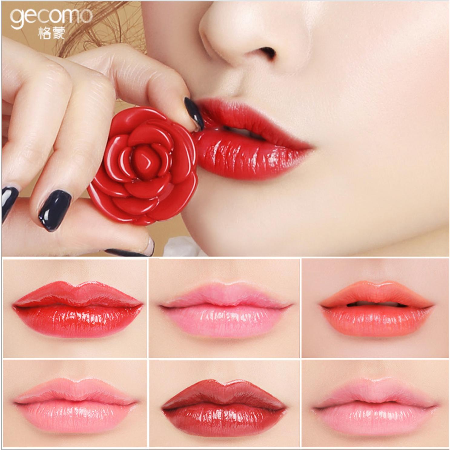 Rose Petal Lipstick ลิปกลอสริมฝีปาก Frost แช่เย็นชุ่มชื่น Rose Petal Lipstick ลิปกลอสริมฝีปาก Frost แช่เย็นชุ่มชื่น