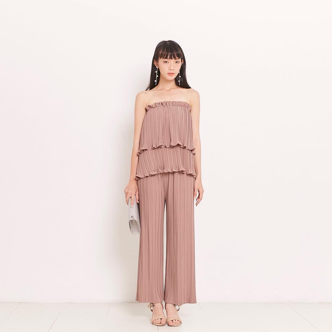 Kimmame กางเกง รุ่น Pleated 6 สี Kimmame กางเกง รุ่น Pleated 6 สี