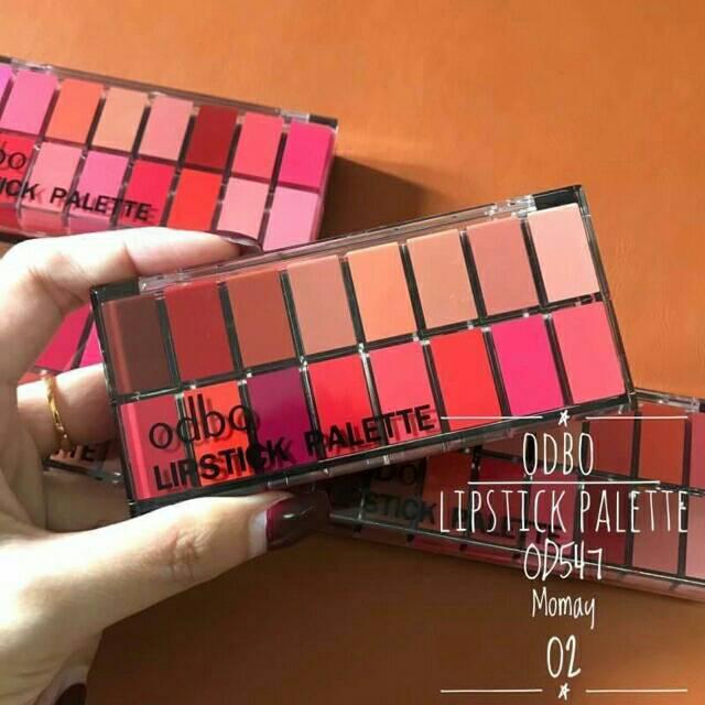 OD547 โอดีบีโอ ลิปสติก พาเลท 16 เฉดสี OD547 โอดีบีโอ ลิปสติก พาเลท 16 เฉดสี