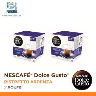 Nescafe Dolce Gusto Ristretto Ardenza แคปซูลกาแฟ (จำนวน 2 กล่อง กล่องละ 16 แคปซูล)