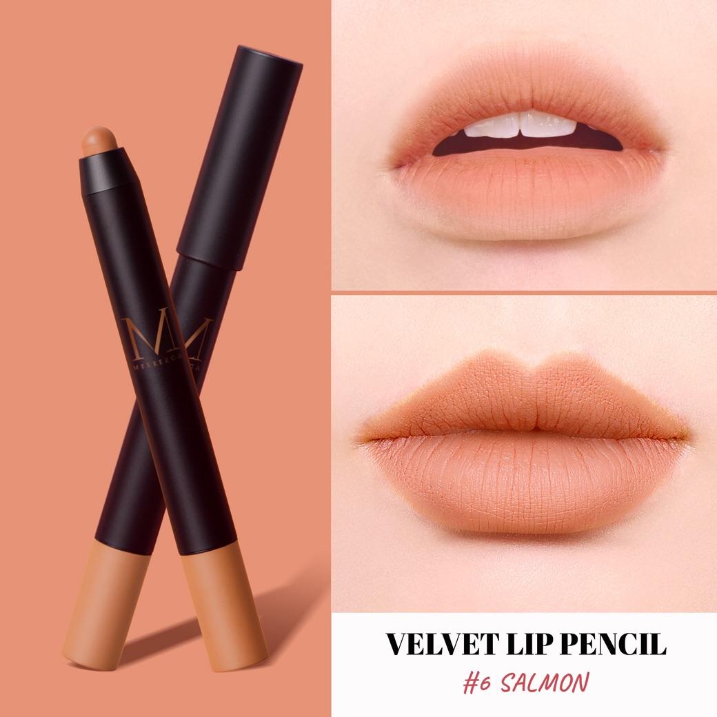 Merrezca velvet lip pencil เมอเรสก้า ลิปดินสอ กันน้ำ เนื้อแมท Merrezca velvet lip pencil เมอเรสก้า ลิปดินสอ กันน้ำ เนื้อแมท