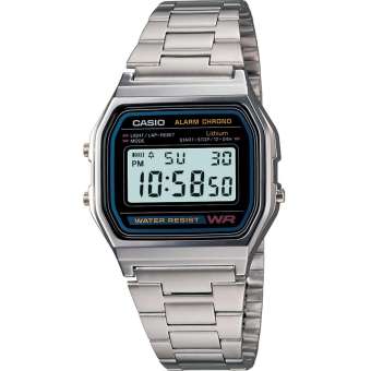 แท้ 100% กับ นาฬิกา CASIO ข้อมือผู้ชาย-ผู้หญิง สายสแตนเลส รุ่น A158WA-1DF กล่องและอุปกรณ์ครบถ้วน พร้อมรับประกัน 1 ปี แท้ 100% กับ นาฬิกา CASIO ข้อมือผู้ชาย-ผู้หญิง สายสแตนเลส รุ่น A158WA-1DF กล่องและอุปกรณ์ครบถ้วน พร้อมรับประกัน 1 ปี