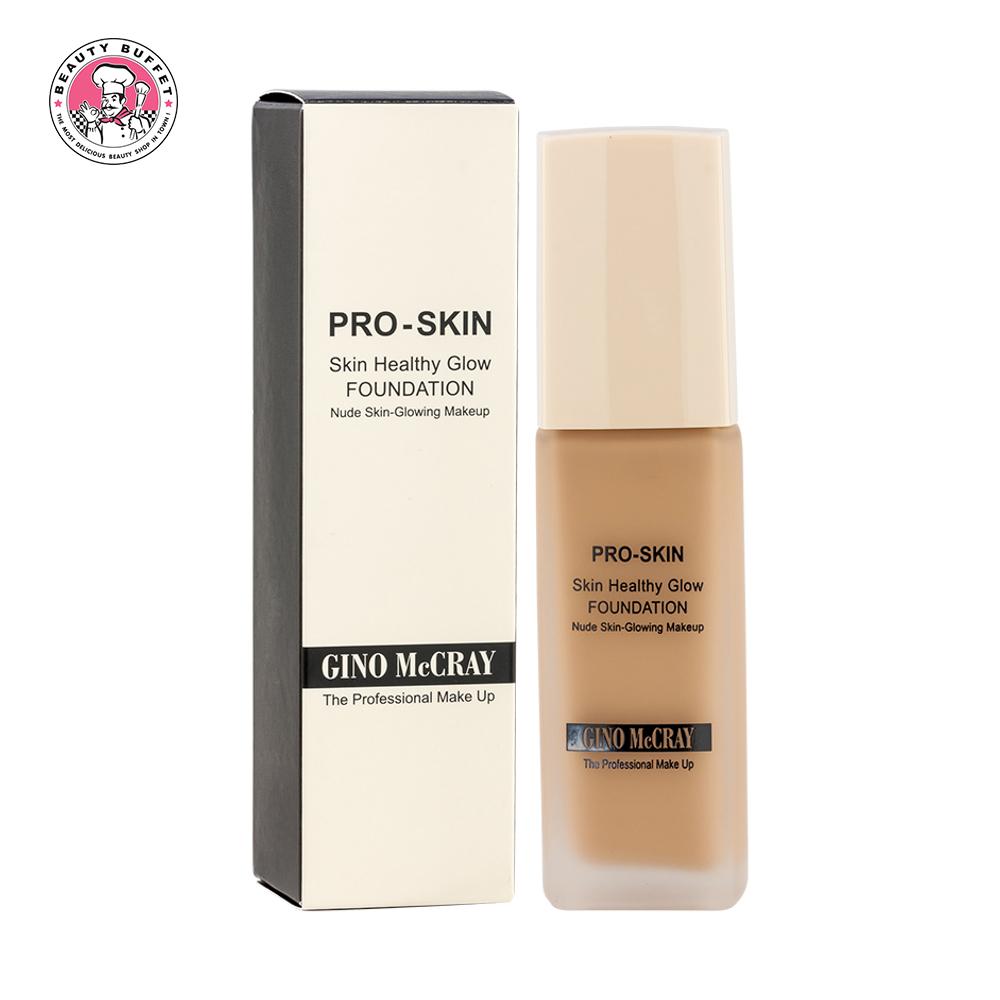 GINO MCCRAY THE PROFESSIONAL MAKE UP SKIN HEALTHY GLOW FOUNDATION จีโน่ แม็คเครย์ เดอะ โปรเฟสชั่นนอล เมคอัพ สกิน เฮลท์ตี้ โกลว์ ฟาวเดชั่น (40 ml)