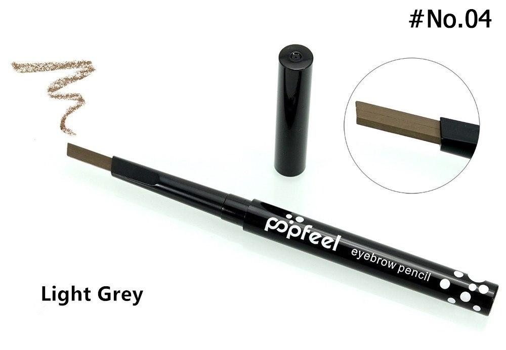 ดินสอเขียนคิ้ว Popfeel Eyebrow Pencil ครีเอทคิ้วให้ดูเป็นธรรมชาติ สีสันสวย มอบความลงตัวให้คิ้วสวยอย่างแท้จริง