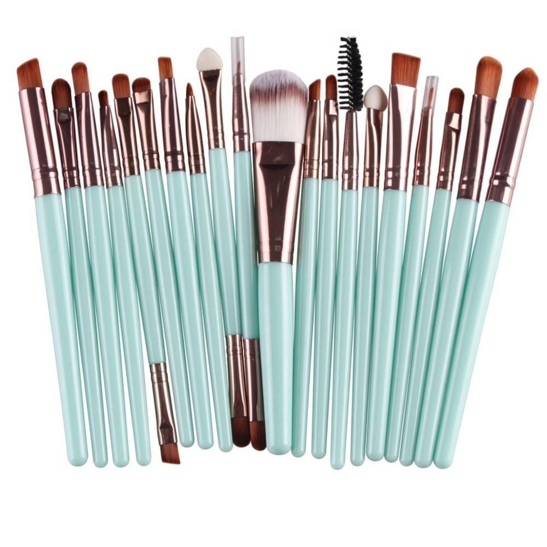 BRUSHx20 แปรงแต่งหน้า ชุด20ชิ้น #มิ้น Rose Gold (แท้มีประกัน) BRUSHx20 แปรงแต่งหน้า ชุด20ชิ้น #มิ้น Rose Gold (แท้มีประกัน)