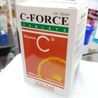 C-FORCE VITAMIN C 1000MG วิตามินซี ซีฟอร์ซ ขนาด 1000มก. ขวดละ 100 เม็ด C-FORCE VITAMIN C 1000MG วิตามินซี ซีฟอร์ซ ขนาด 1000มก. ขวดละ 100 เม็ด