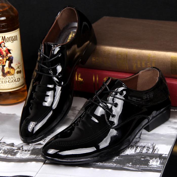 Casual shoes รองเท้าคัทชู รองเท้าหนัง (สีดำ)