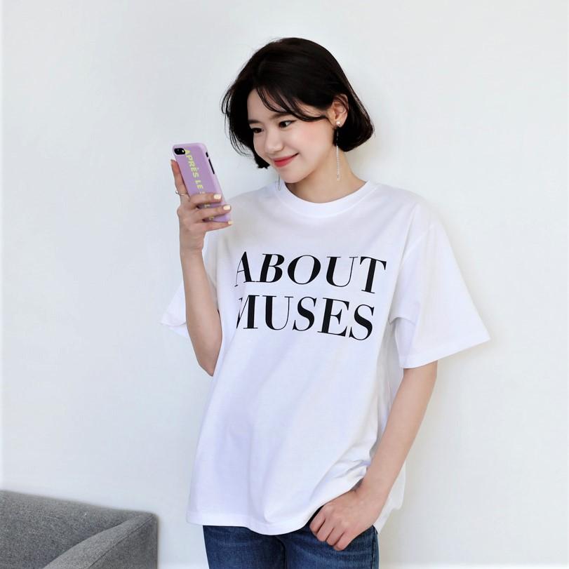 เสื้อ OverSize 뮤즈