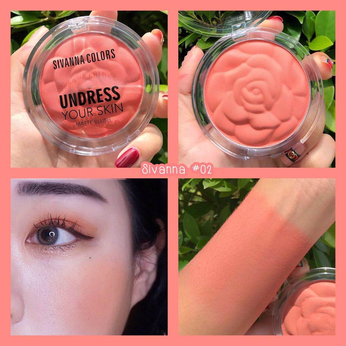 Sivanna Colors UNDERESS YOUR SKIN MATTE BLUSH HF1005