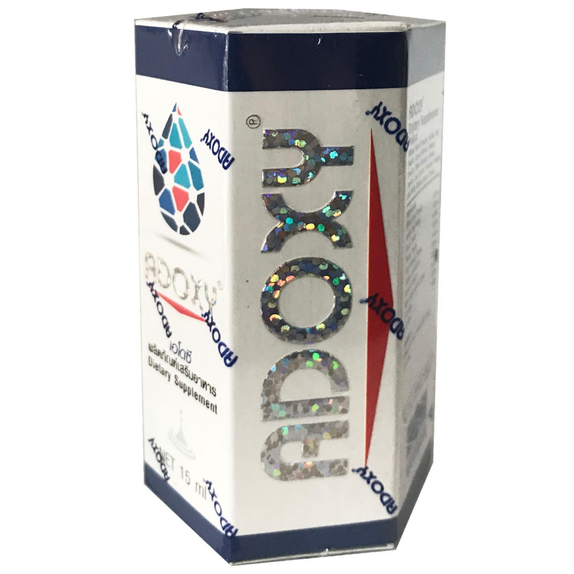 Adoxy Cellfood เอโดซี่ ซ่อมแซมเชลล์ที่สึกหรอและสร้างเชลล์ใหม่ (1 กล่องX15ml.)