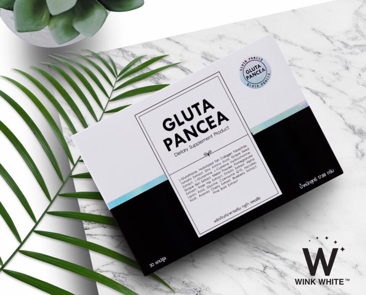 Gluta Pancea กลูต้า แพนเซีย กลูต้าเพื่อผิวขาว บรรจุ 30 แคปซูล (1 กล่อง)