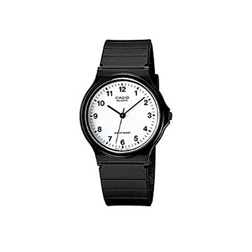 Casio แท้ นาฬิกาข้อมือผู้ชาย ประกัน 1 ปี สายเรซิ่น รุ่น MQ-24