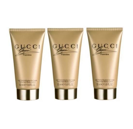 กุชชี่ Gucci Premiere body Lotion 50 ml ครีมน้ำหอมรุ่นพรีเมี่ยม (3 หลอด )