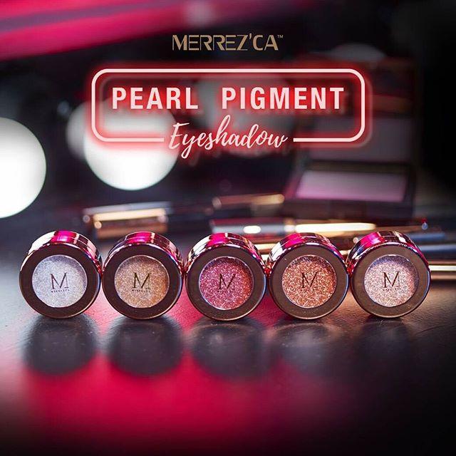 Merrezca Pearl Pigment Eyeshadow 1.8g. พิกเมนท์ อายแชโดว์