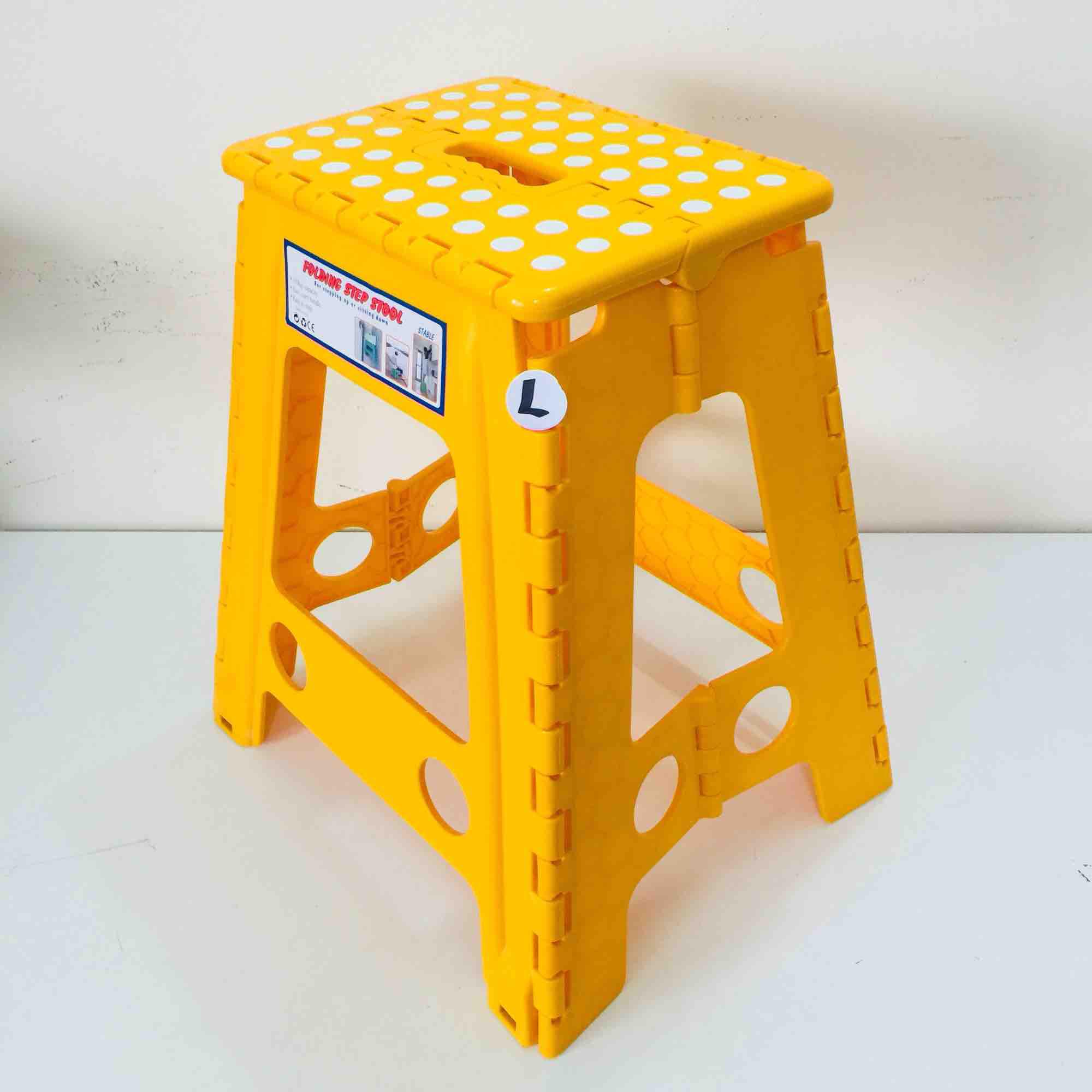เก้าอี้พับได้ Folding Step Stool size L ขนาด 8.5x11.5x17.5”มี 4 สี ให้เลือก 1 ชิ้น/แพ็คเกจ เก้าอี้พับได้ Folding Step Stool size L ขนาด 8.5x11.5x17.5”มี 4 สี ให้เลือก 1 ชิ้น/แพ็คเกจ