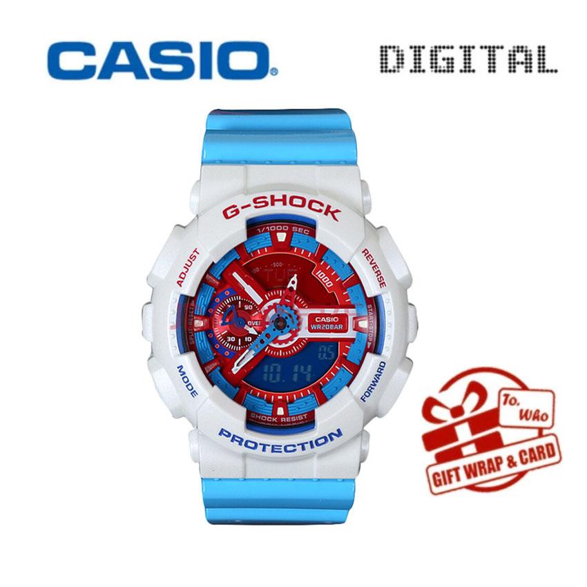 Casio Sports Watches Waterproof Shockproof Watch Black / Gold Men's Watch GA-100PC