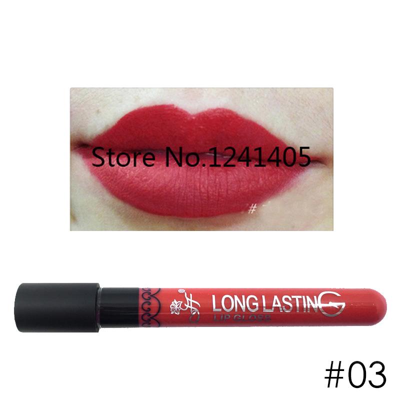 HENG FANG H7695 ความงามลำแสง ริมฝีปากชุ่มชื่น ไม่หลุด กันน้ำ ริมฝีปากลิปสติกของเหลว ทาได้คล่อง 6.5g Glitter Sexy Liquid Lip Gloss Matte Lipsick Moisturizer Long Lasting Waterproof Cosmetic Beauty Makeup Promise Keep 24 Hours-CokkiCosmetic HENG FANG H7695 ความงามลำแสง ริมฝีปากชุ่มชื่น ไม่หลุด กันน้ำ ริมฝีปากลิปสติกของเหลว ทาได้คล่อง 6.5g Glitter Sexy Liquid Lip Gloss Matte Lipsick Moisturizer Long Lasting Waterproof Cosmetic Beauty Makeup Promise Keep 24 Hours-CokkiCosmetic