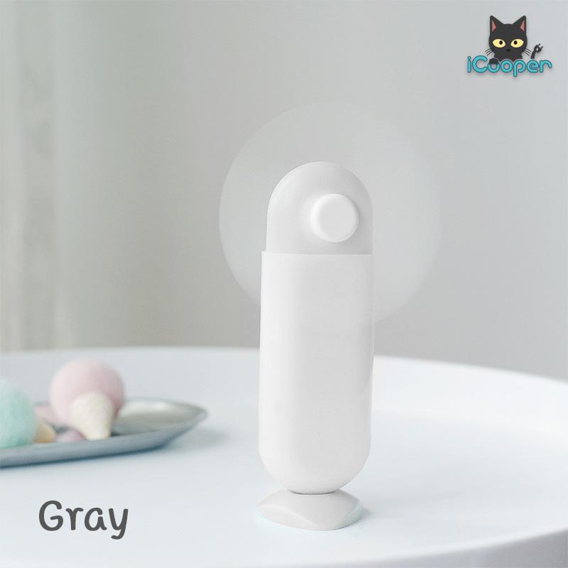 mini Extendable Fan พัดลมมือถือ ขนาดเล็ก พกพาสะดวก ไม่ใช้ถ่าน สามารถชาร์จไฟได้เลย