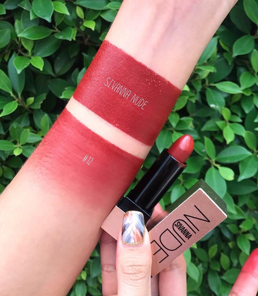 Sivanna Colors Luxury Nude Matte Lipstick HF582 ลิปเนื้อแมทสีนู้ด สีสวย เนื้อดี ❌❌แท่งละ 90 บาท❌❌ Sivanna Colors Luxury Nude Matte Lipstick HF582 ลิปเนื้อแมทสีนู้ด สีสวย เนื้อดี ❌❌แท่งละ 90 บาท❌❌