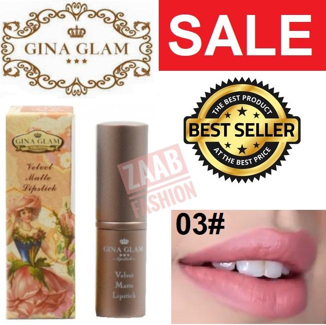 GINA GLAM Velvet Matte Lipstick G37 ของแท้ 100% (Zaab Fashion)ลิปจีน่าแกลมโทนสีนู้ด ลิปสติกเจ้าหญิง เนื้อนุ่ม ละมุน ไม่ตกร่อง ทาแล้วดูแพงเวอร์ ให้คุณเปลี่ยนลุคได้ทุกวัน สีนู๊ดยอดฮิตกำลังเป็นที่นิยม เข้ากับผิวคนไทย สวยแซ่บทุกสี GINA GLAM Velvet Matte Lipstick G37 ของแท้ 100% (Zaab Fashion)ลิปจีน่าแกลมโทนสีนู้ด ลิปสติกเจ้าหญิง เนื้อนุ่ม ละมุน ไม่ตกร่อง ทาแล้วดูแพงเวอร์ ให้คุณเปลี่ยนลุคได้ทุกวัน สีนู๊ดยอดฮิตกำลังเป็นที่นิยม เข้ากับผิวคนไทย สวยแซ่บทุกสี