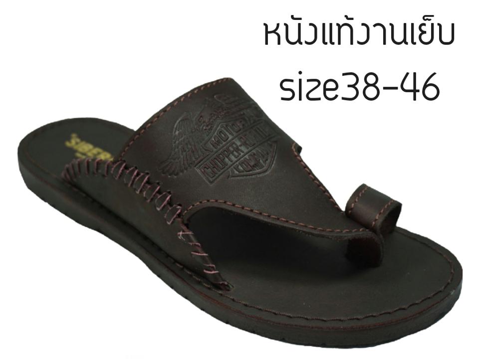D.orking genuine leather รองเท้า ฮาเล่ย์เดวิดสัน หนังแท้100%_size38-46