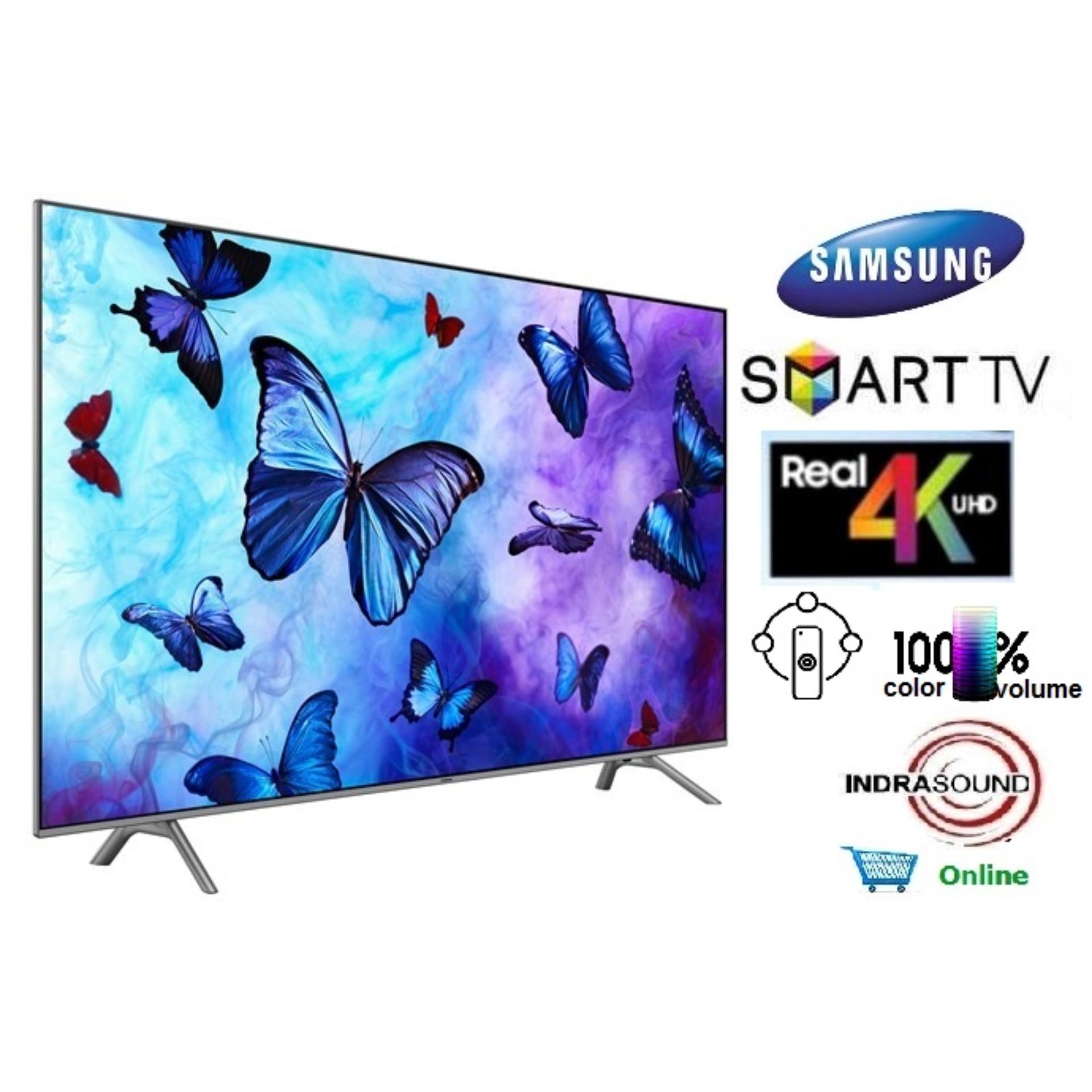Samsung QLED TV (2018) รุ่นQA55Q6FNAK 55''นิ้ว จอ Flat 4K Smart สร้างสรรค์ความมีชีวิตชีวาด้วยสีนับพันล้านเฉด รับชมสมาร์ททีวีแบบสมาร์ท ๆควบคุมอุปกรณ์ที่เชื่อมต่อได้อย่างง่ายดายด้วยเพียงรีโมทคอนโทรลเดียว Samsung QLED TV (2018) รุ่นQA55Q6FNAK 55''นิ้ว จอ Flat 4K Smart สร้างสรรค์ความมีชีวิตชีวาด้วยสีนับพันล้านเฉด รับชมสมาร์ททีวีแบบสมาร์ท ๆควบคุมอุปกรณ์ที่เชื่อมต่อได้อย่างง่ายดายด้วยเพียงรีโมทคอนโทรลเดียว