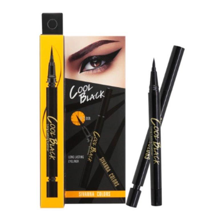 Sivanna Cool Black Eyeliner HF594 กันน้ำ แห้งเร็ว ติดทนนานมาก. กันเหงื่อด้วยนะ