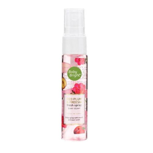 Baby Bright RED PLUM & FREESIA Fresh Spray 20 ml.