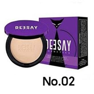 DEESAY COSMETICE แป้งแก้มบุ๋ม แป้งดีเซ้ย์ ขนาด 13 g. 1 ตลับ #02 ผิวขาวเหลือง (ทาแล้วเป็นธรรมชาติ แก้มบุ๋มใช้เบอร์นี้)