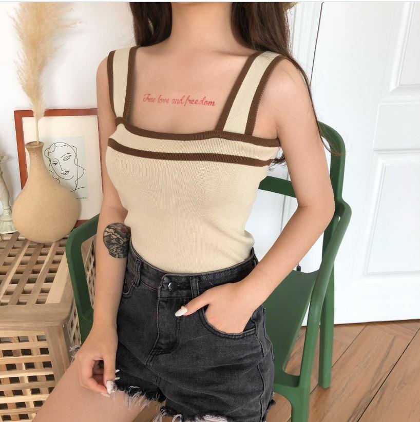 ถูกที่สุดในแอพ!เสื้อครอป เสื้อสายเดี่ยว เสื้อคล้องคอ เสื้อแฟชั่นเกาหลี เสื้อกล้ามแฟชั่น BX023# ถูกที่สุดในแอพ!เสื้อครอป เสื้อสายเดี่ยว เสื้อคล้องคอ เสื้อแฟชั่นเกาหลี เสื้อกล้ามแฟชั่น BX023#