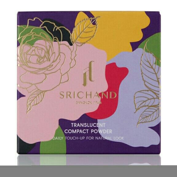 แป้งศรีจันทร์ translucent Compact powder. แป้งพัฟคุมมัน