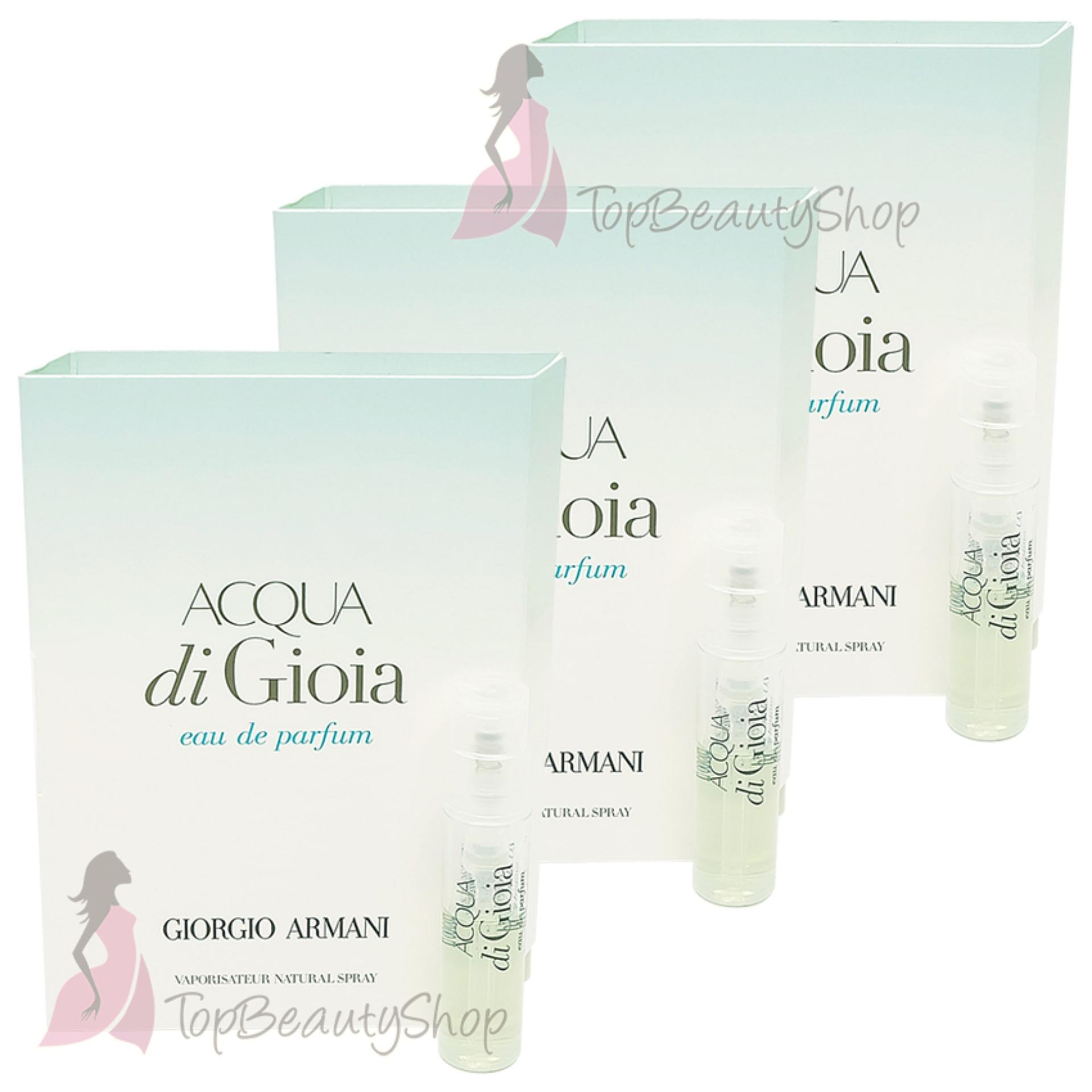 Giorgio Armani Acqua di Gioia EDP 1.2 ml. (3 ชิ้น)