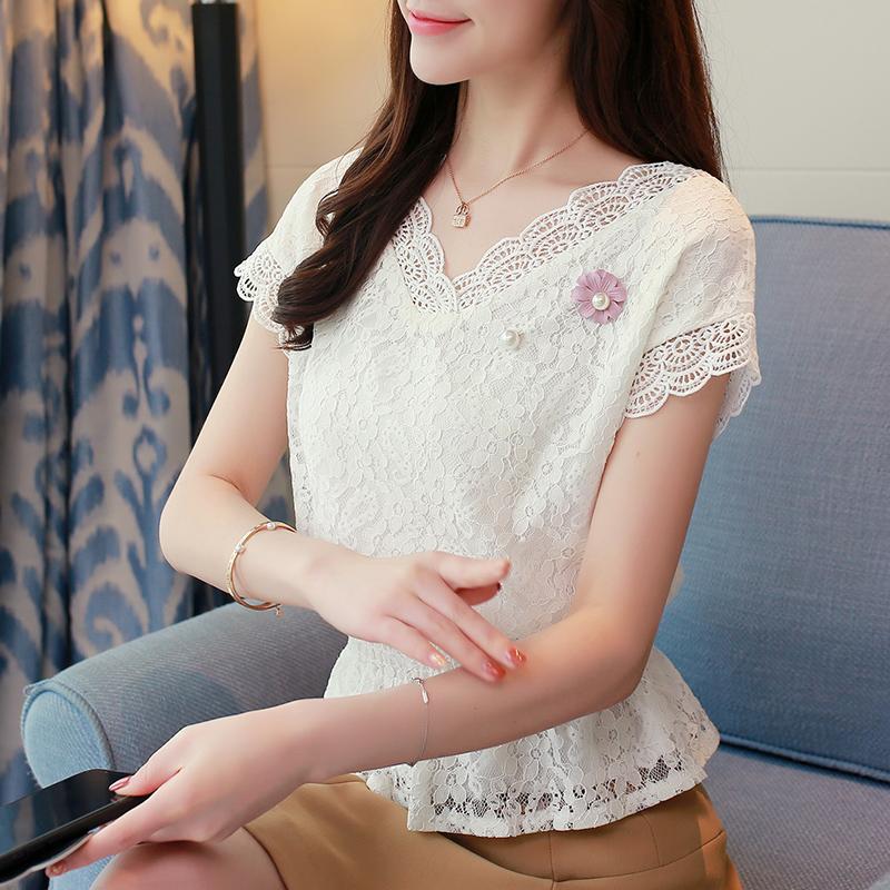 แขนสั้น V คอเสื้อลูกไม้สไตล์เกาหลีสำหรับฤดูร้อนใหม่รัดเอวเปิด RESTONIC เสื้อรองในแขนค้างคาวเสื้อเสื้อยืดน้ำ