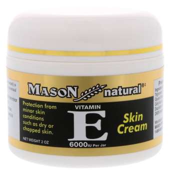Mason vitamin E cream วิตามินอี 57 กรัม ครีมสูตรเข้มข้น ลดรอยคล้ำ-ดำ สำหรับผิวแห้ง Mason vitamin E cream วิตามินอี 57 กรัม ครีมสูตรเข้มข้น ลดรอยคล้ำ-ดำ สำหรับผิวแห้ง
