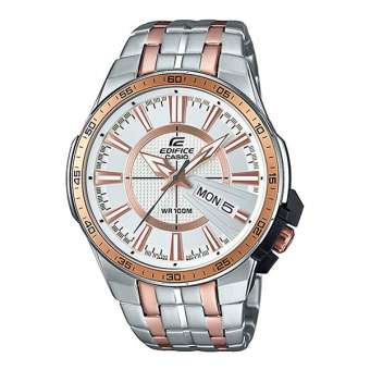 Casio Edifice นาฬิกาข้อมือผู้ชาย สายสเตนเลส รุ่น EFR-106SG-7A5VUDF (White) Casio Edifice นาฬิกาข้อมือผู้ชาย สายสเตนเลส รุ่น EFR-106SG-7A5VUDF (White)