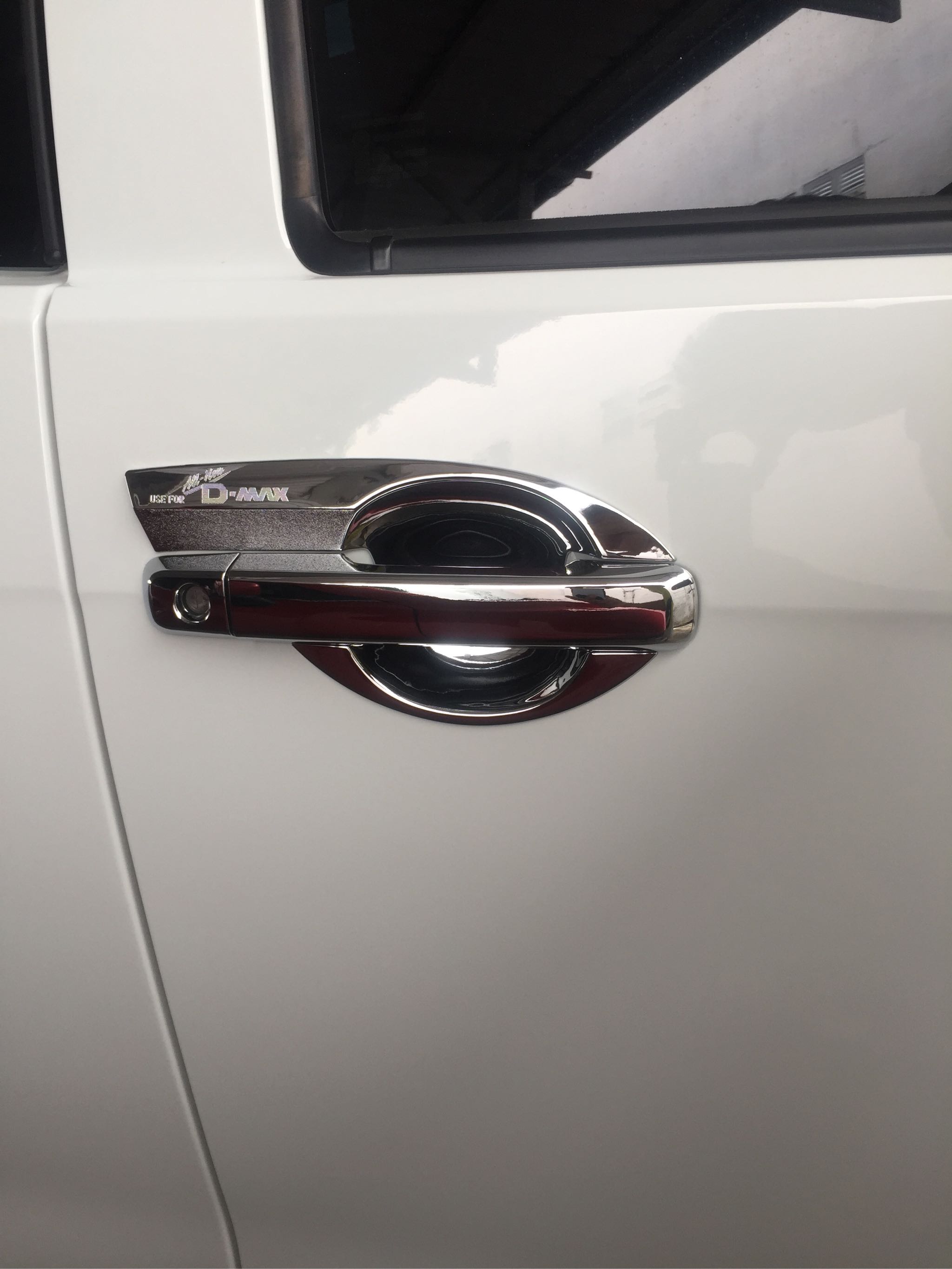 เบ้ารองมือจับ+ครอบมือจับ โครเมี่ยม 2 ประตู อีซูซุ ดีแม็กซ์ ISUZU D-MAX 2 521e8d9147fc93b3f4f8bc54d9c5942b