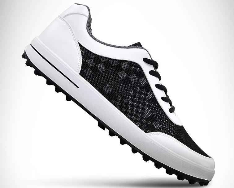 โปรโมชั่น 100 ชิ้น Sunsun Store PGM Men Golf Shoes Breathable Model-XZ079 Size EU:40-EU:45