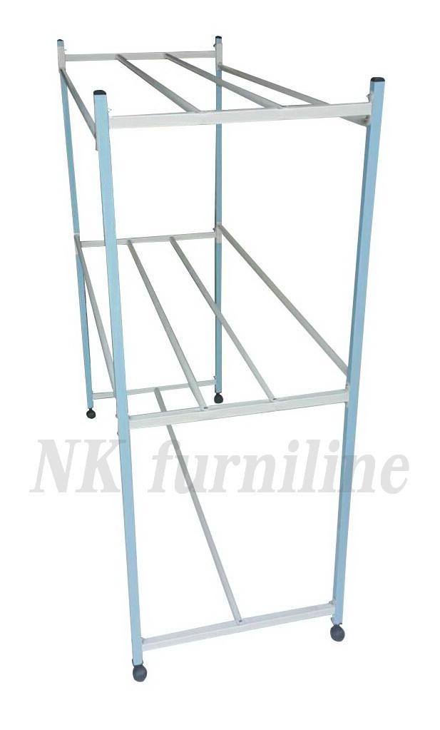 NK Furniline ราวตากผ้า ราวเหล็ก2ชั้นราว8เส้น รุ่น ราวสนาม1.50ม.สีน้ำเงิน Cloth hanger steel out door 1.50m.8line (Blue) NK Furniline ราวตากผ้า ราวเหล็ก2ชั้นราว8เส้น รุ่น ราวสนาม1.50ม.สีน้ำเงิน Cloth hanger steel out door 1.50m.8line (Blue)