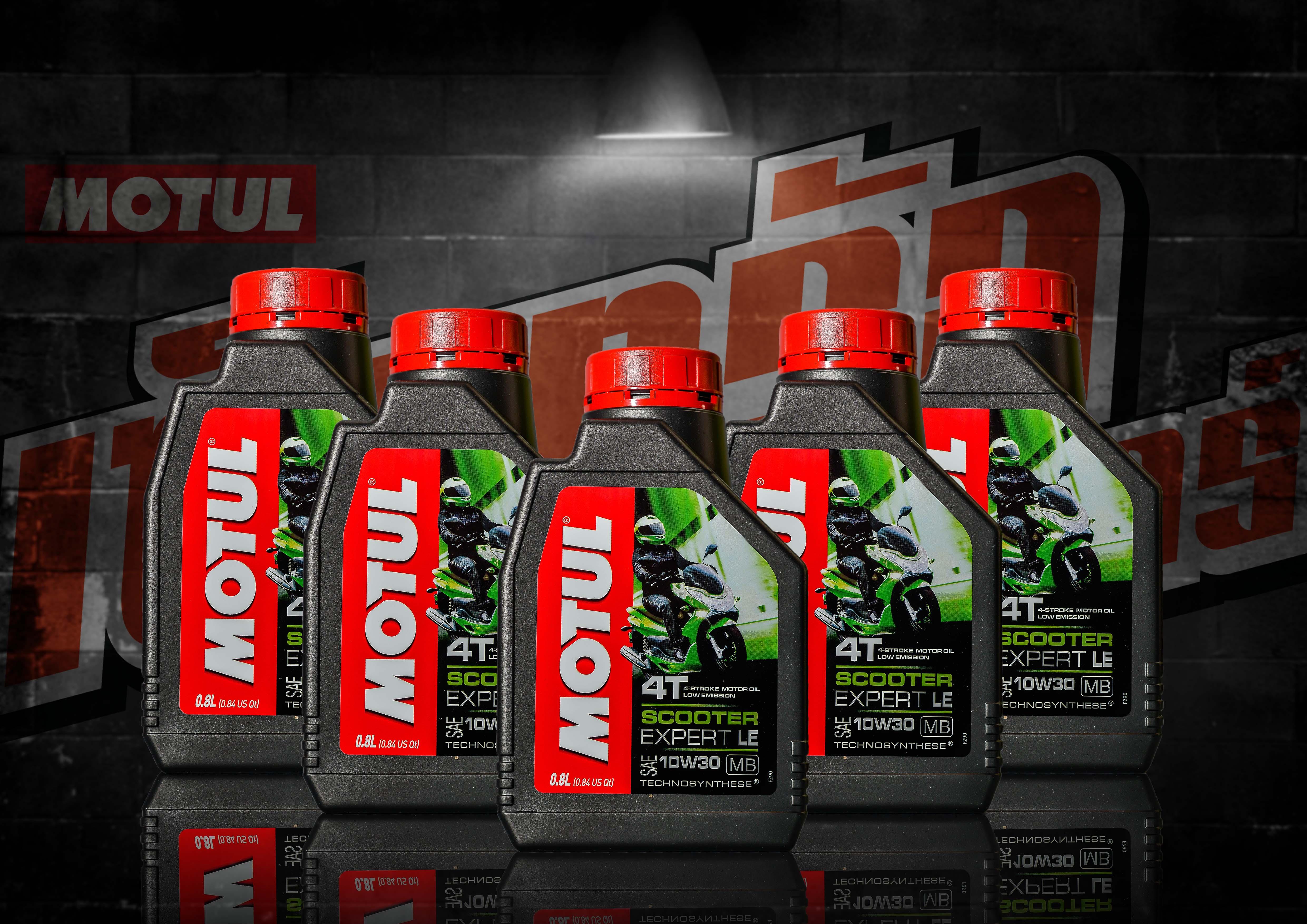 Motul Scooter Expert LE 4T 10W 30 ขนาด 0 8 ลตร Central Motor ThaiPick