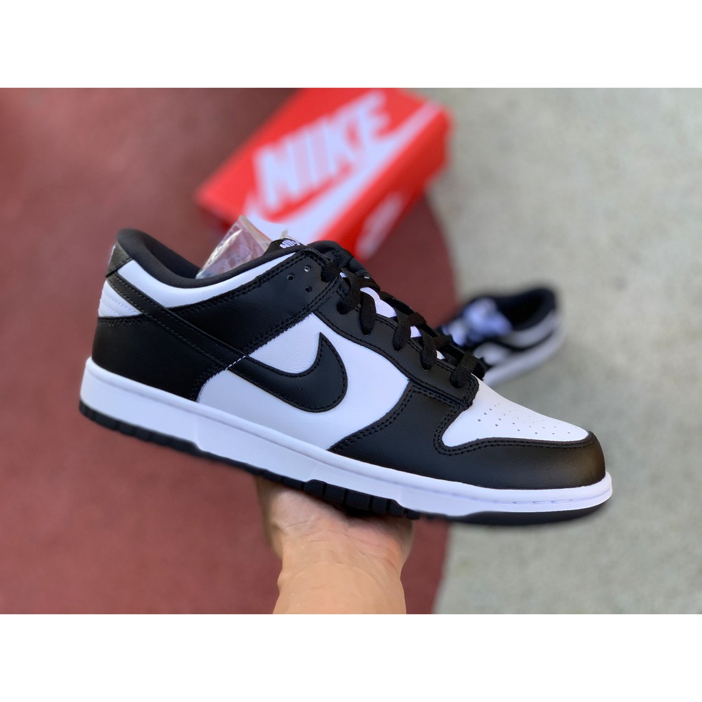 dunk low black panda