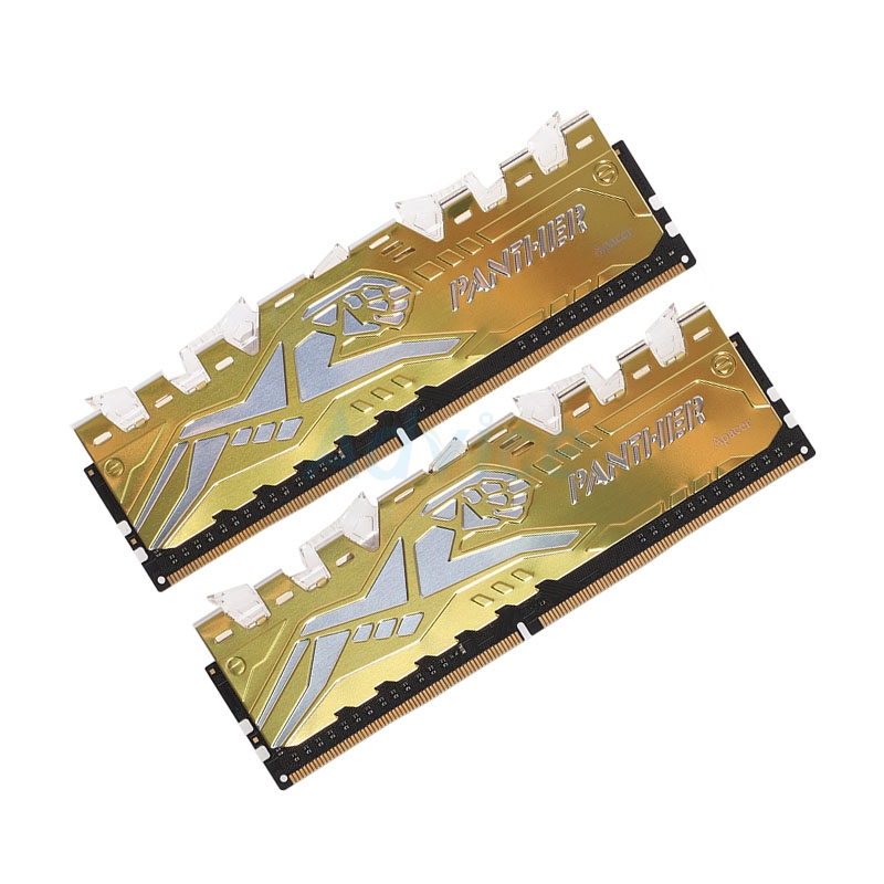 Ram Ddr Gb Gbx Apacer Panther Rage Rgb Silver Golden